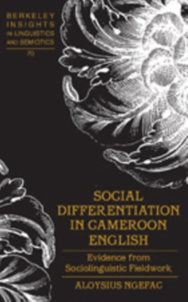 Social Differentiation in Cameroon English