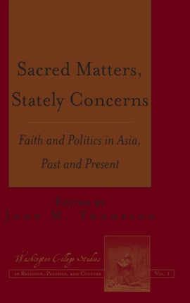 Sacred Matters Stately Concerns