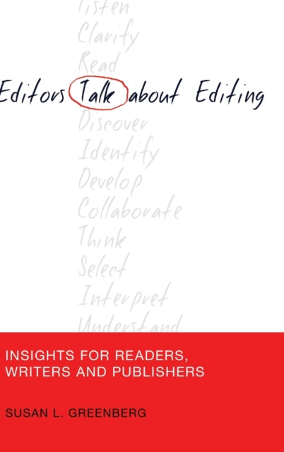 Editors Talk about Editing