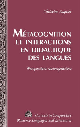 Métacognition et interactions en didactique des