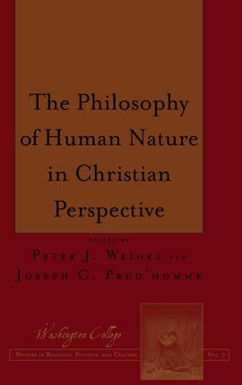 The Philosophy of Human Nature in Christian