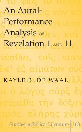 An AuralPerformance Analysis of Revelation 1 and