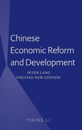 Chinese Economic Reform and Development
