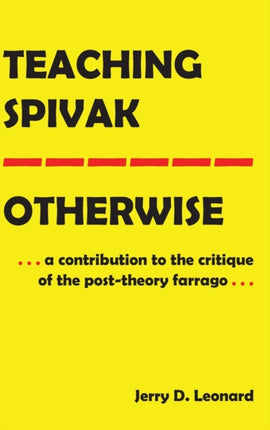 Teaching SpivakOtherwise