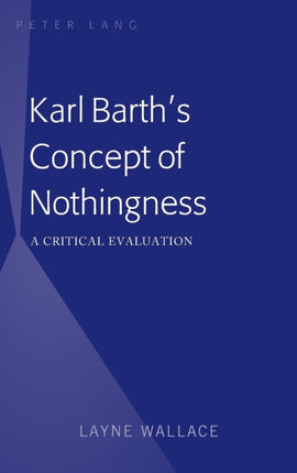 Karl Barths Concept of Nothingness