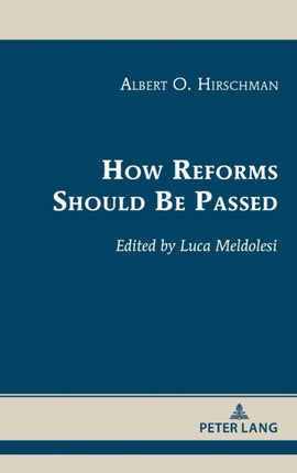 How Reforms Should Be Passed