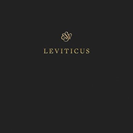 ESV Scripture Journal: Leviticus (Paperback)