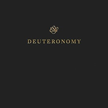 ESV Scripture Journal: Deuteronomy (Paperback)