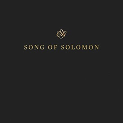 ESV Scripture Journal  Song of Solomon Paperback