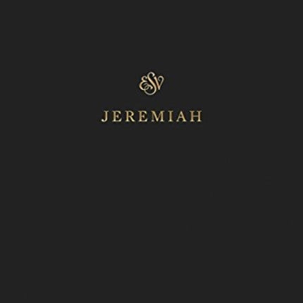 ESV Scripture Journal: Jeremiah (Paperback)