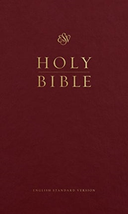 ESV Pew Bible Hardcover Burgundy