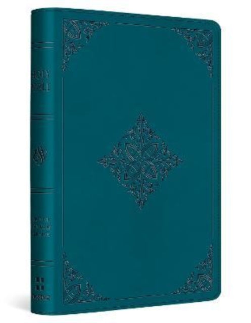 ESV Compact Bible TruTone Deep Teal Fleurdelis