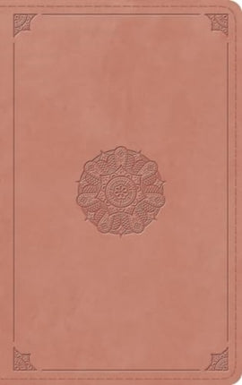 ESV Thinline Bible TruTone Blush Rose Emblem Design