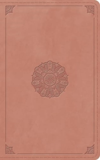 ESV Thinline Bible TruTone Blush Rose Emblem Design