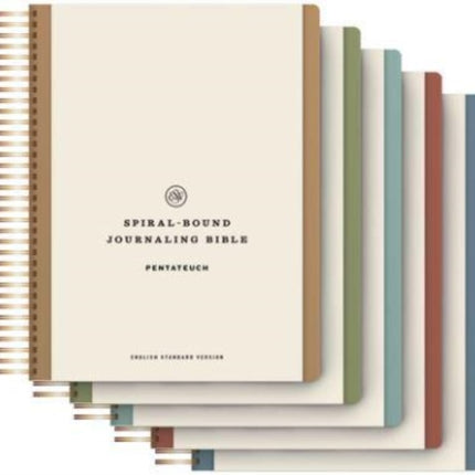 ESV SpiralBound Journaling Bible FiveVolume Set