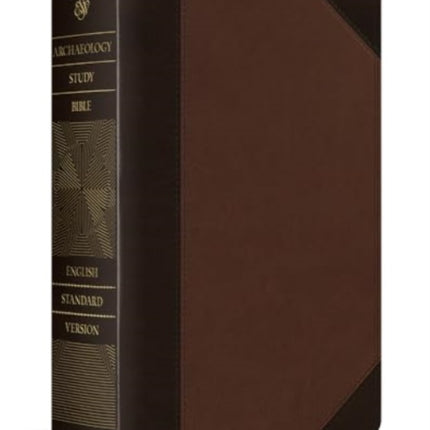 ESV Archaeology Study Bible TruTone BrownWalnut