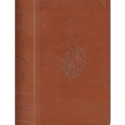 ESV Study Bible TruTone English Saddle Ornament