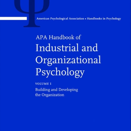 APA Handbook of Industrial and Organizational Psychology