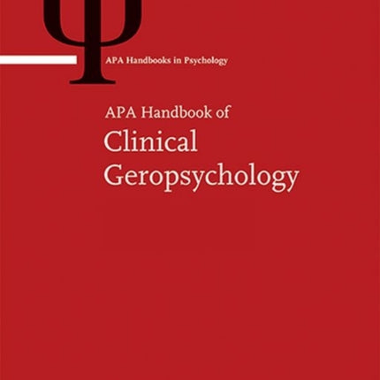 APA Handbook of Clinical Geropsychology