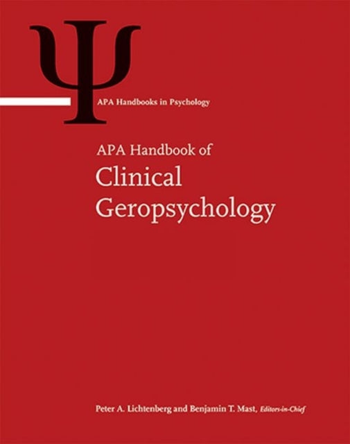 APA Handbook of Clinical Geropsychology