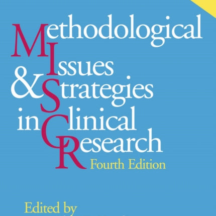 Methodological Issues and Strategies in Clinical Research