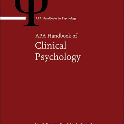 APA Handbook of Clinical Psychology