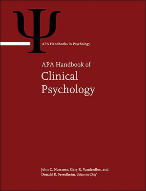 APA Handbook of Clinical Psychology