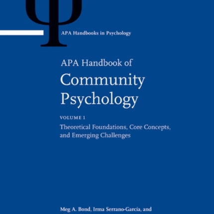 APA Handbook of Community Psychology