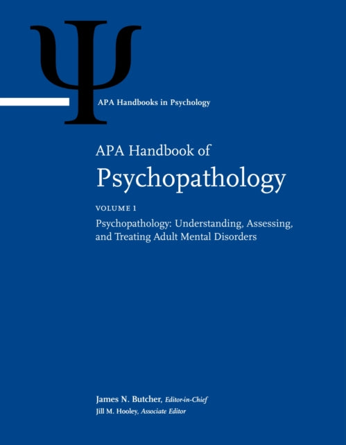 APA Handbook of Psychopathology