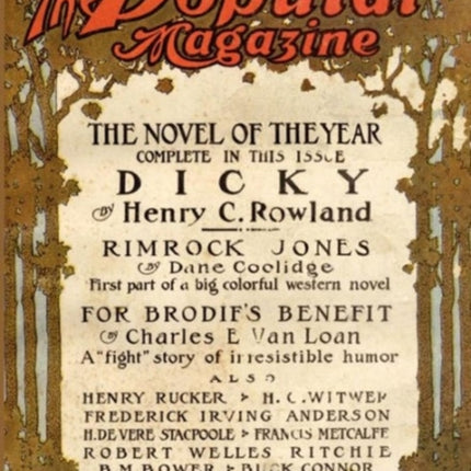 Pulp Classics: The Popular Magazine (November 7, 1916)