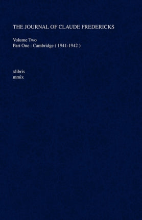 The Journal Of Claude Fredericks 2