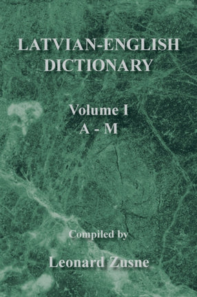 LatvianEnglish Dictionary