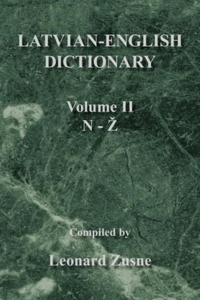 LatvianEnglish Dictionary