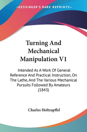 Turning And Mechanical Manipulation V1 Intended
