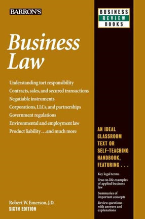 Business Law Barrons Business Review