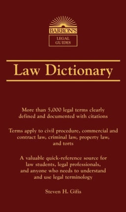 Law Dictionary