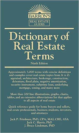 Dictionary of Real Estate Terms