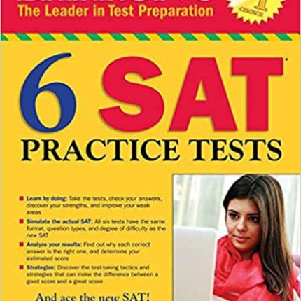 6 Practice Tests for the SAT 3RD Edition Barrons Test Prep