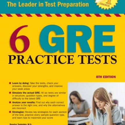 6 GRE Practice Tests