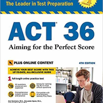 Act 36: Aiming for the Perfect Score w/1 online test: Aiming for the Perfect Score: With Bonus Online Tests