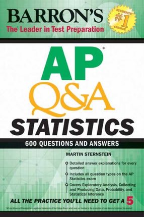 AP QA Statistics With 600 Questions and Answers