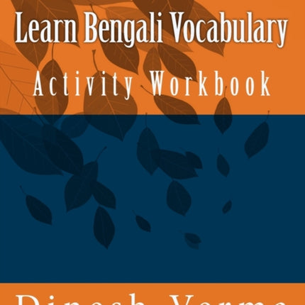 Learn Bengali Vocabulary Activity Workbook