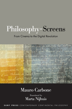 PhilosophyScreens From Cinema to the Digital