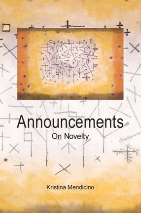 Announcements On Novelty SUNY series