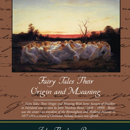 Fairy Tales Their Origin and Meaning