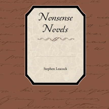 Nonsense Novels