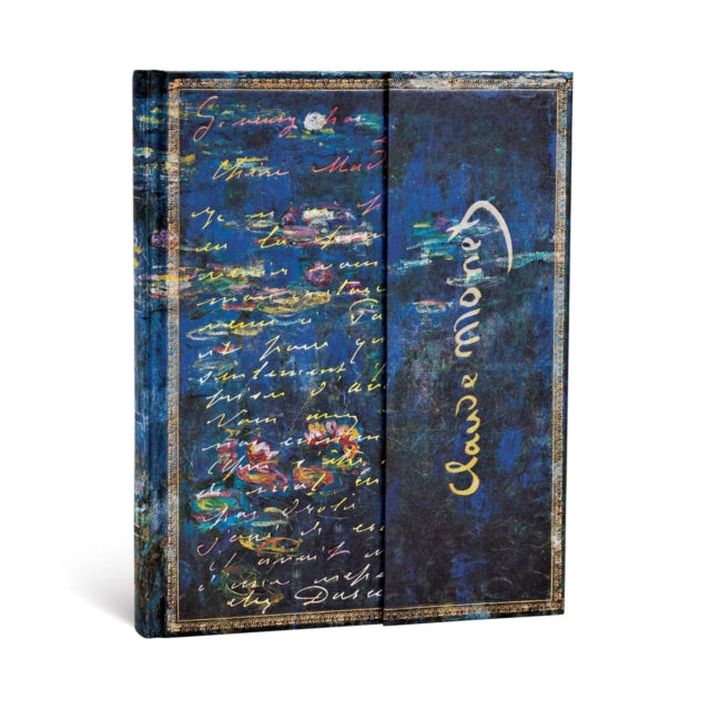 Monet, Water Lilies (Embellished Manuscripts Collection) Ultra Unlined Hardcover Journal