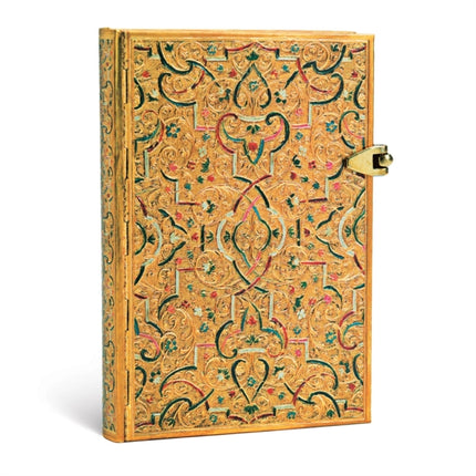 Gold Inlay Mini Lined Hardcover Journal