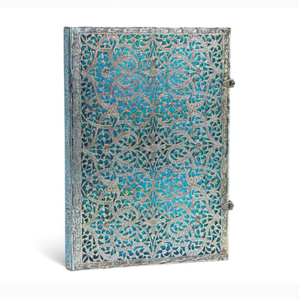 Maya Blue Grande Unlined Hardcover Journal