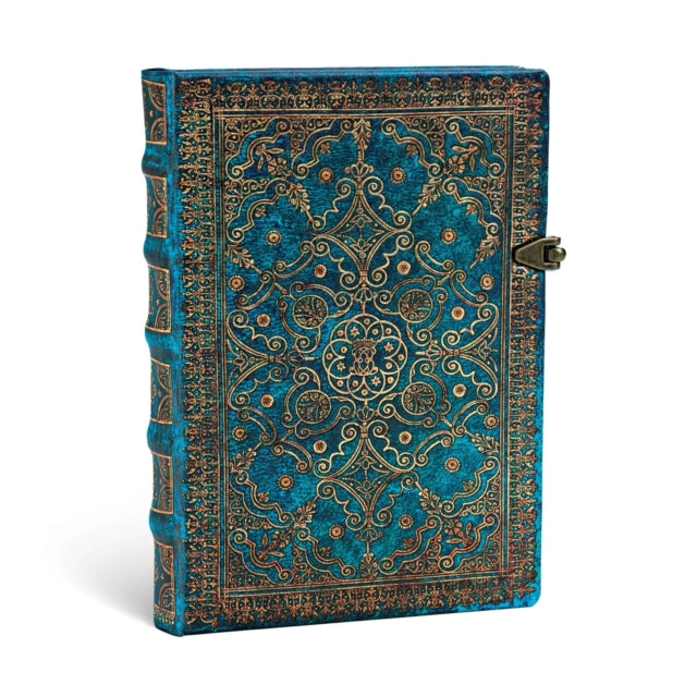 Azure (Equinoxe) Midi Lined Hardcover Journal (Clasp Closure)